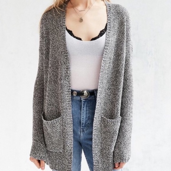 Urban Outfitters Sweaters - Urban Outfitters BDG Long Knit Sweater Cardigan | Gray | Size Medium